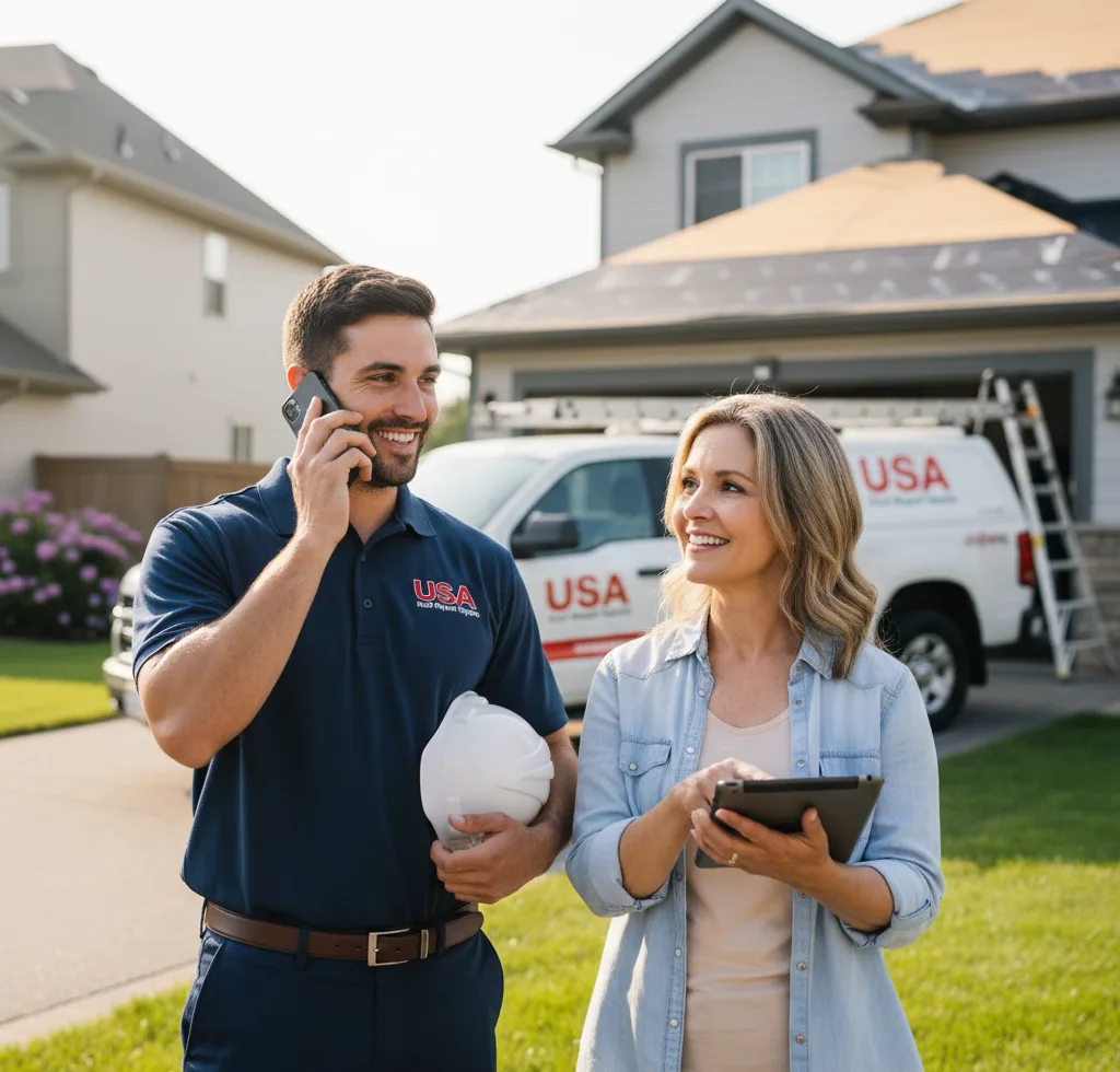 USA Roof Repair Experts customer support in Kendall Park